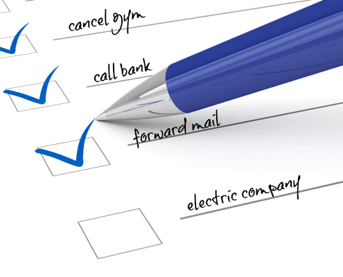 3 Tasks to Remember before You Move 3 Checklist for Moving | 3GuysMoving.com