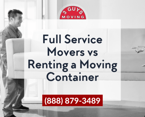 Full Service Movers vs Renting a Moving Container 5 Full Service Movers