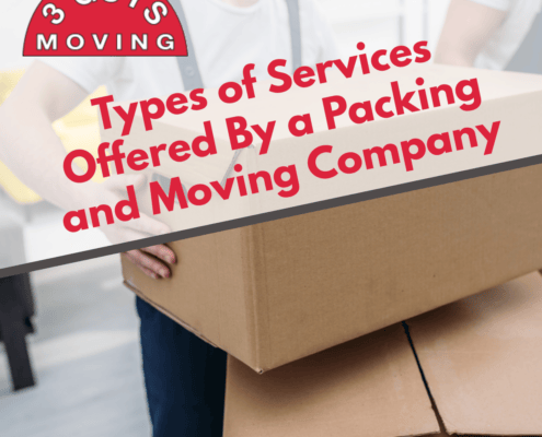 Types of Services Offered By a Packing and Moving Company 9 Services Offered By a Packing and Moving Company