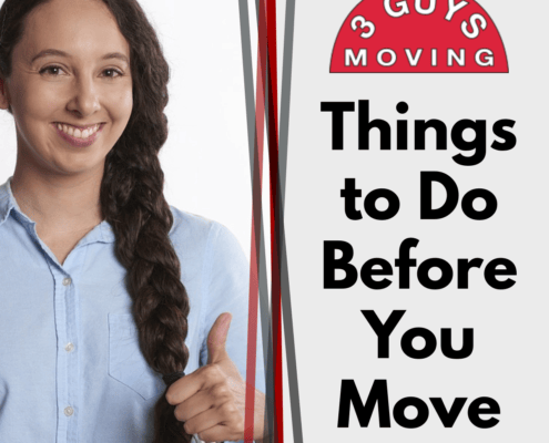 Things to Do Before You Move 1 Things to Do Before You Move