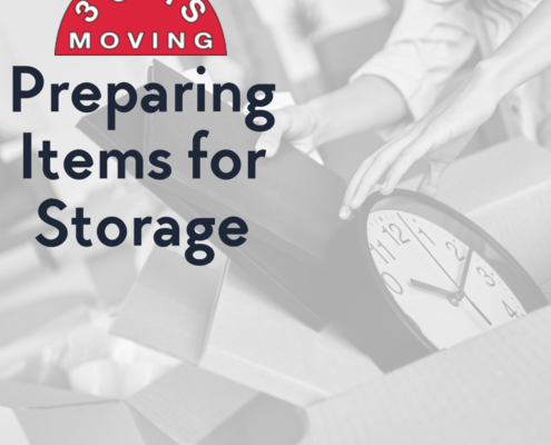 Preparing Items for Storage 8 Preparing Items for Storage