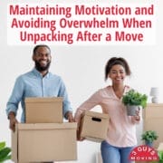 Avoiding Overwhelm When Unpacking After a Move