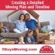Creating a Detailed Moving Plan and Timeline