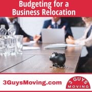 Budgeting for a Business Relocation Budgeting for a Business Relocation